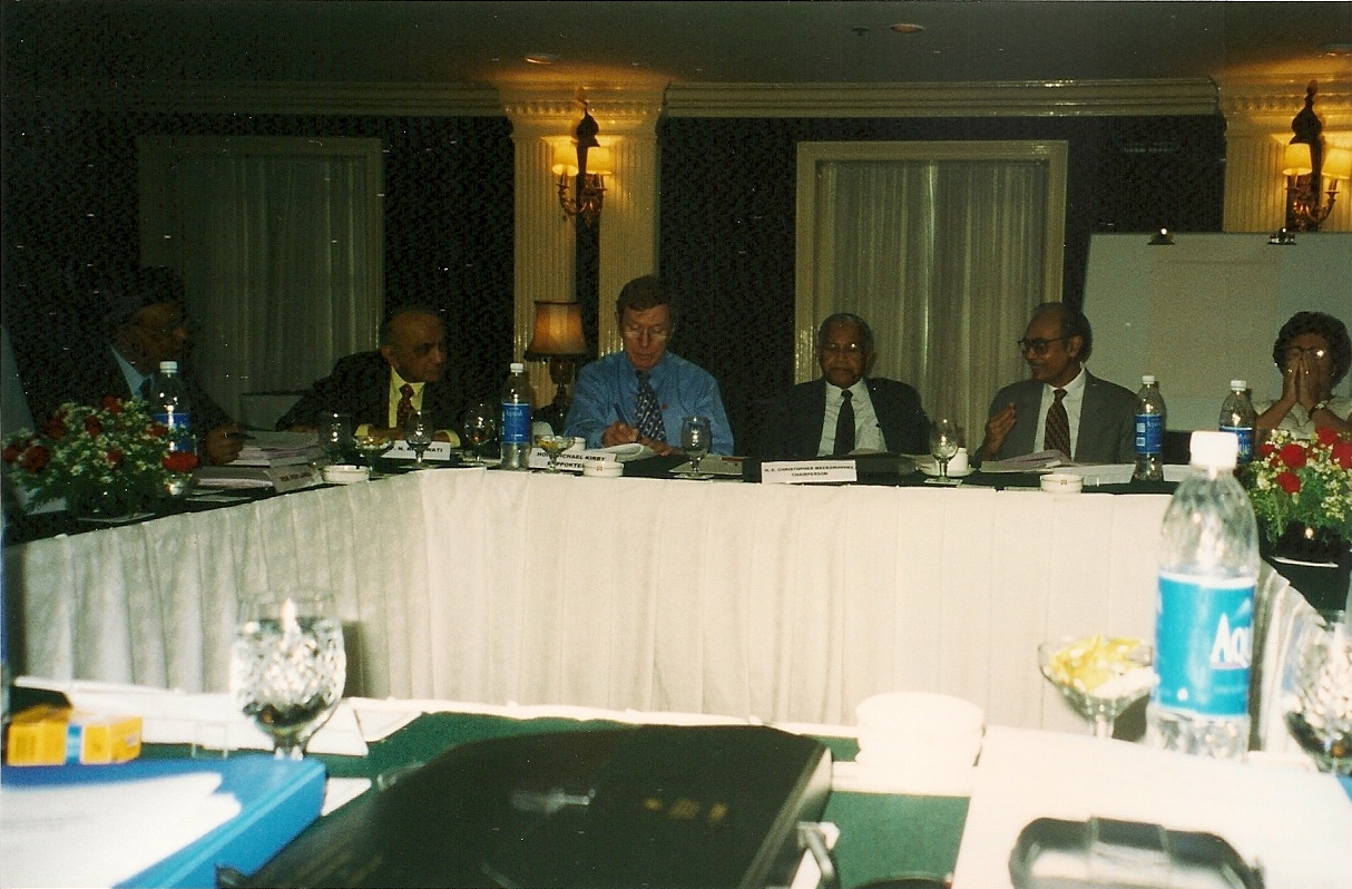 Second Meeting, Bangalore 2001
