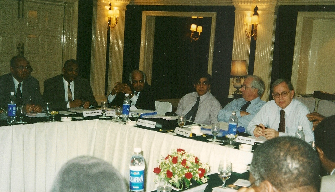 Second Meeting, Bangalore 2001