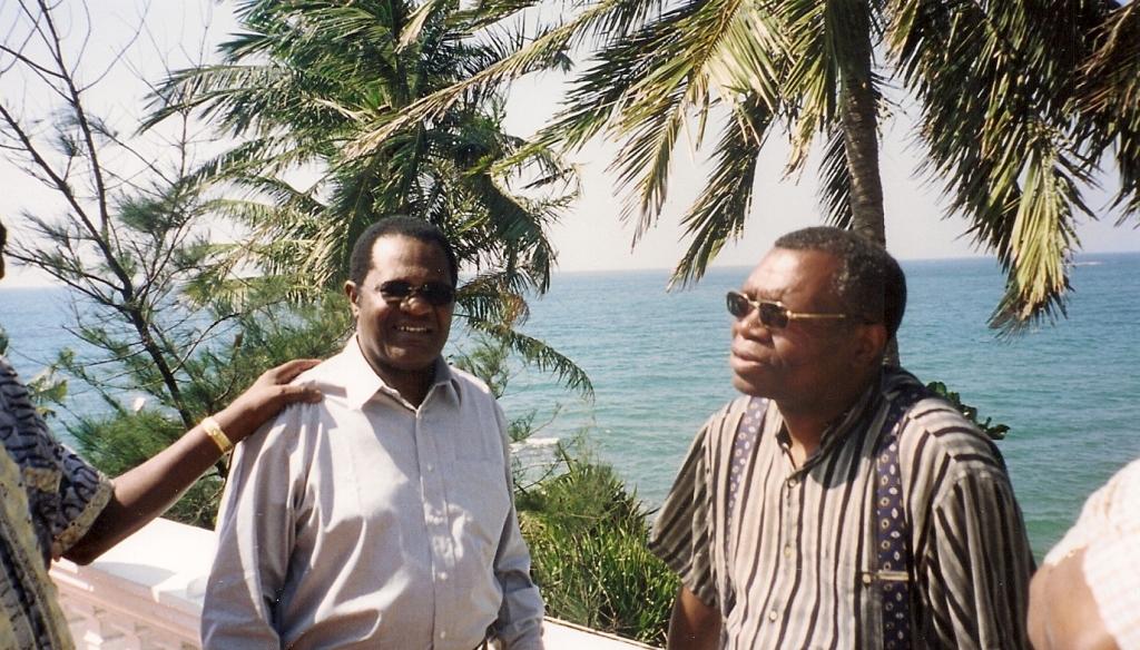 Third Meeting, Colombo 2003: From left: Chief Justice Odoki and Chief Justice Langa